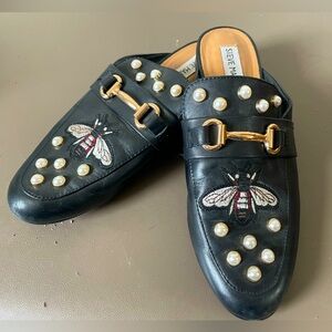 Steve Madden Kandi-B Embellished Slide on’s